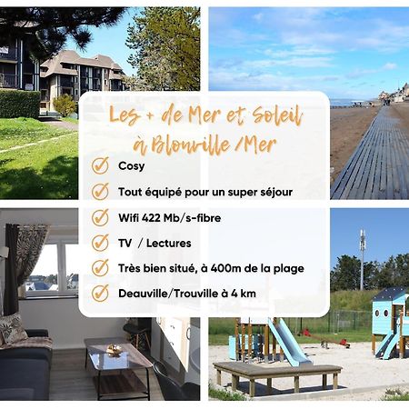 Mer Et Soleil A Blonville Sur Mer/ Deauville Екстер'єр фото